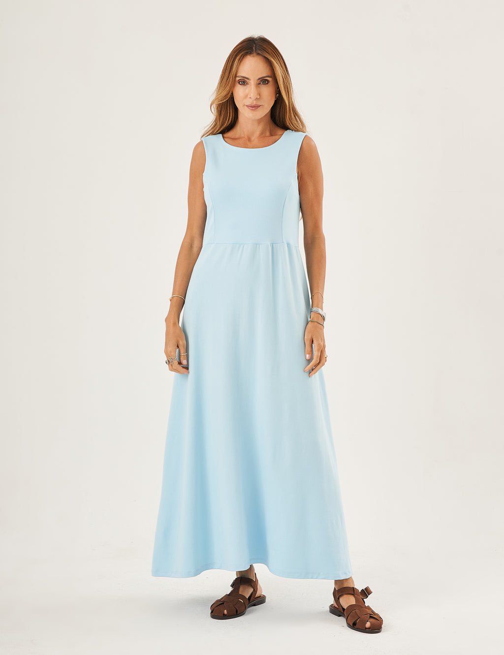 Vestido Naomi Azul Claro