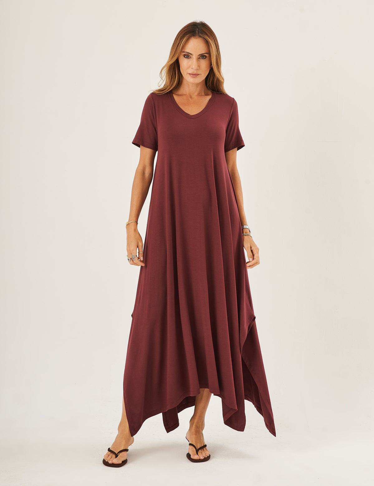 Vestido Aretha Malbec