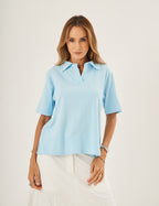 Blusa Yara Azul Bebê