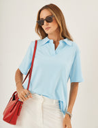 Blusa Yara Azul Bebê