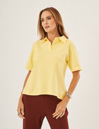 Blusa Yara Amarelo Manteiga