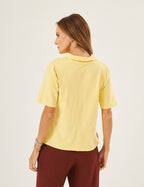 Blusa Yara Amarelo Manteiga