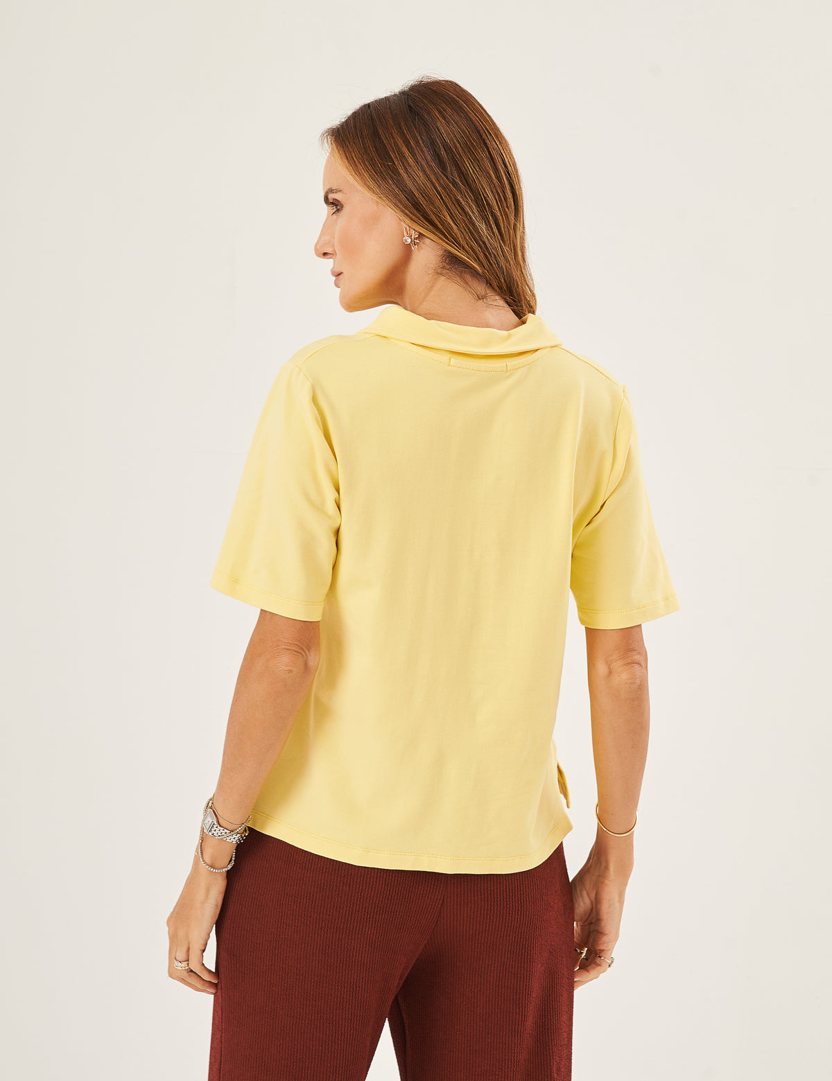 Blusa Yara Amarelo Manteiga