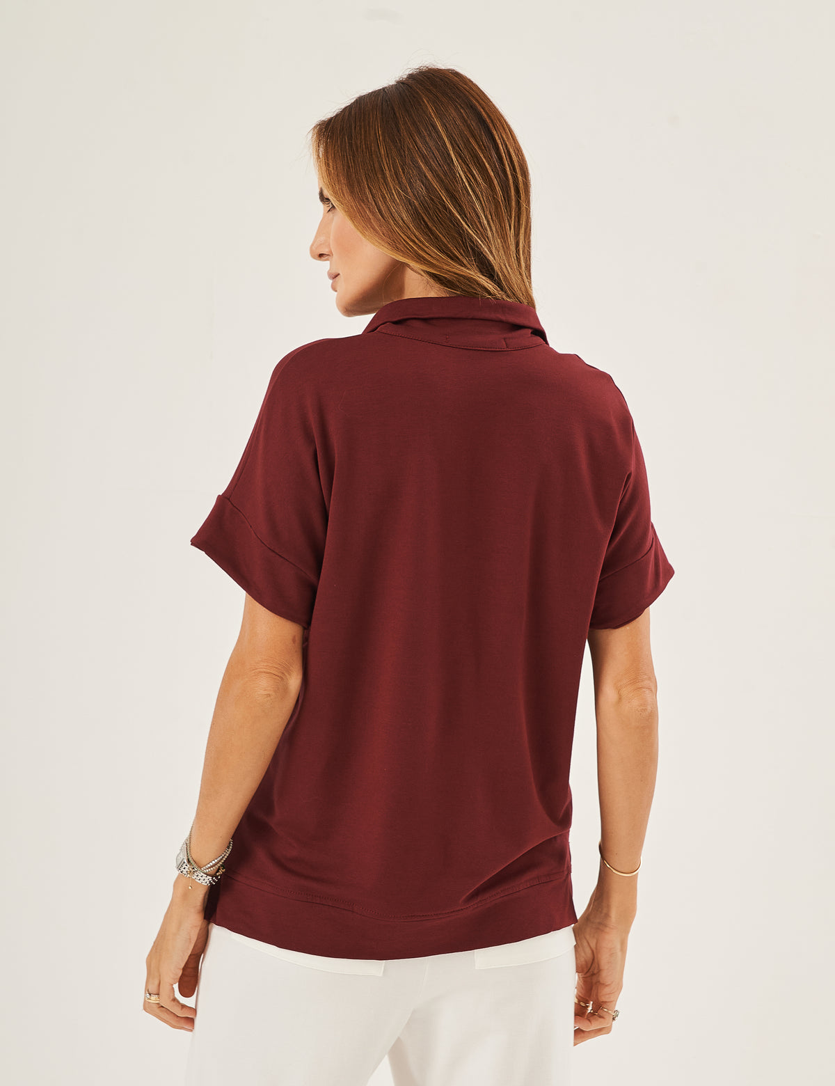 Blusa Yara Malbec
