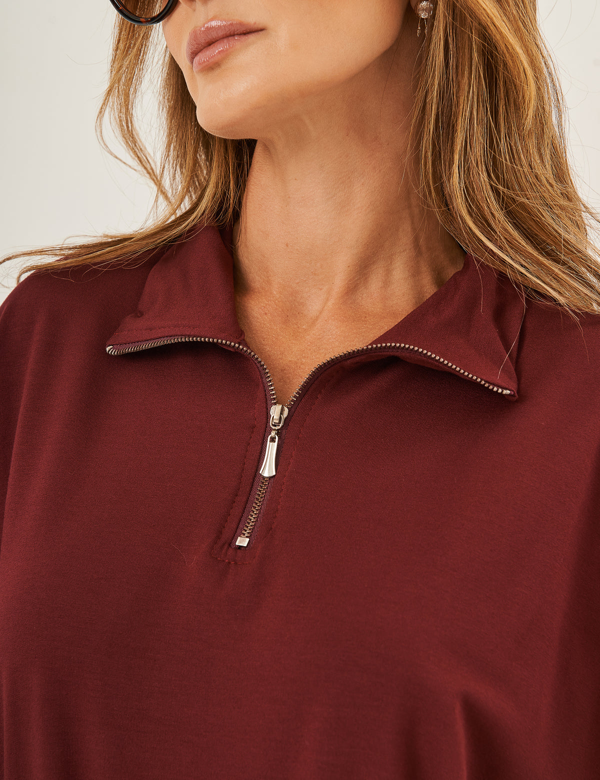 Blusa Yara Malbec