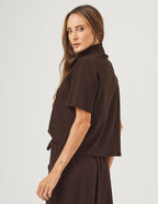 Blusa Monaco Marrom