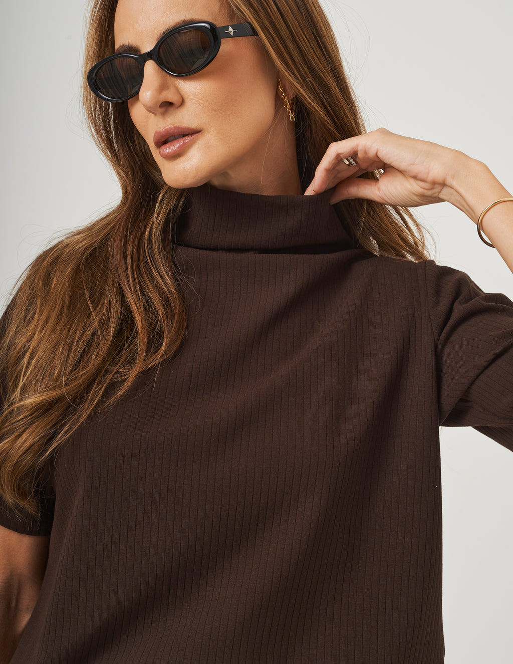 Blusa Mônaco Marrom