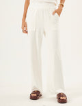 Calça Elisa Off White em Moletinho
