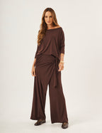 Conjunto Duo Eva Marrom