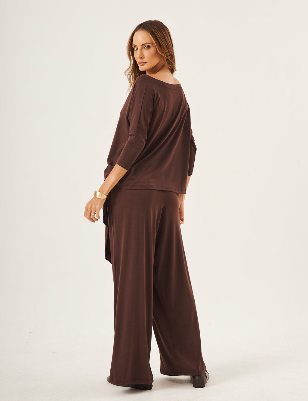 Conjunto Duo Eva Marrom