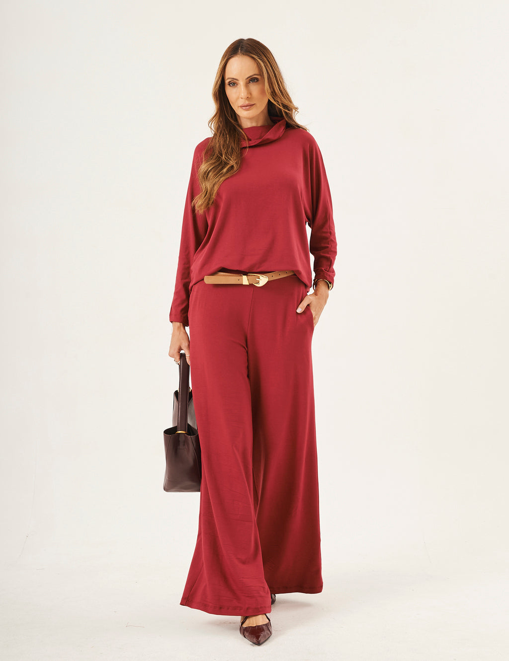Conjunto Panamá Bordô