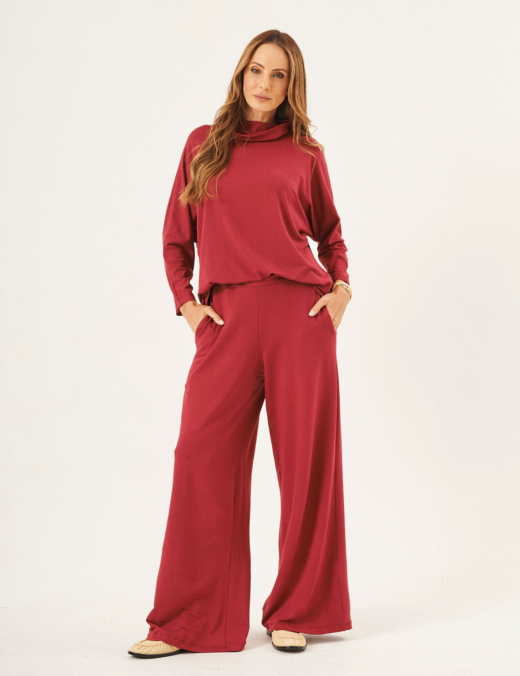 Conjunto Panamá Bordô