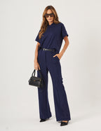 Conjunto Ophelia Azul Marinho