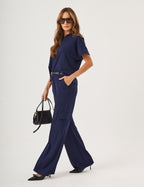 Conjunto Ophelia Azul Marinho