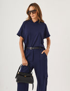 Conjunto Ophelia Azul Marinho