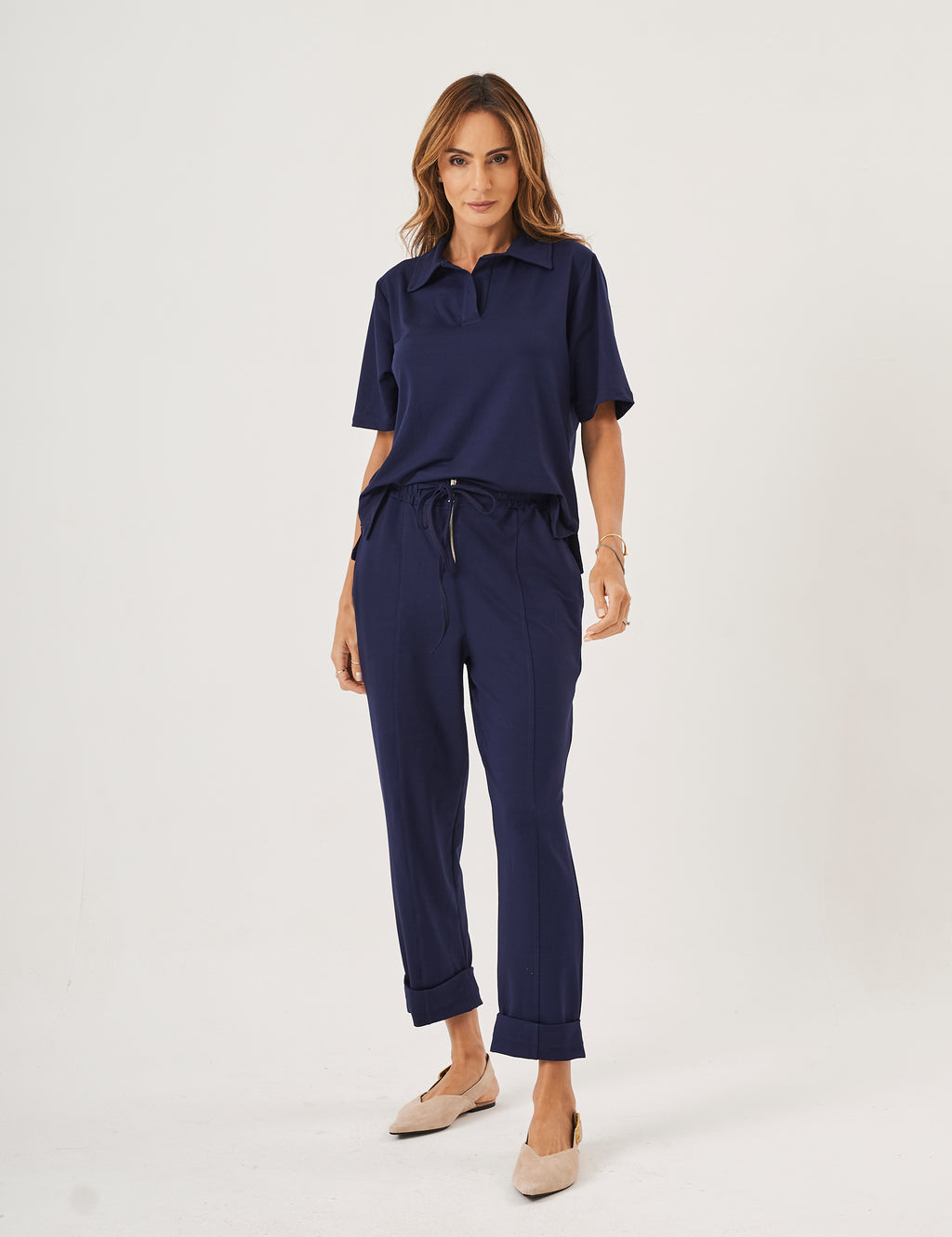 Conjunto Ravenna Azul Marinho