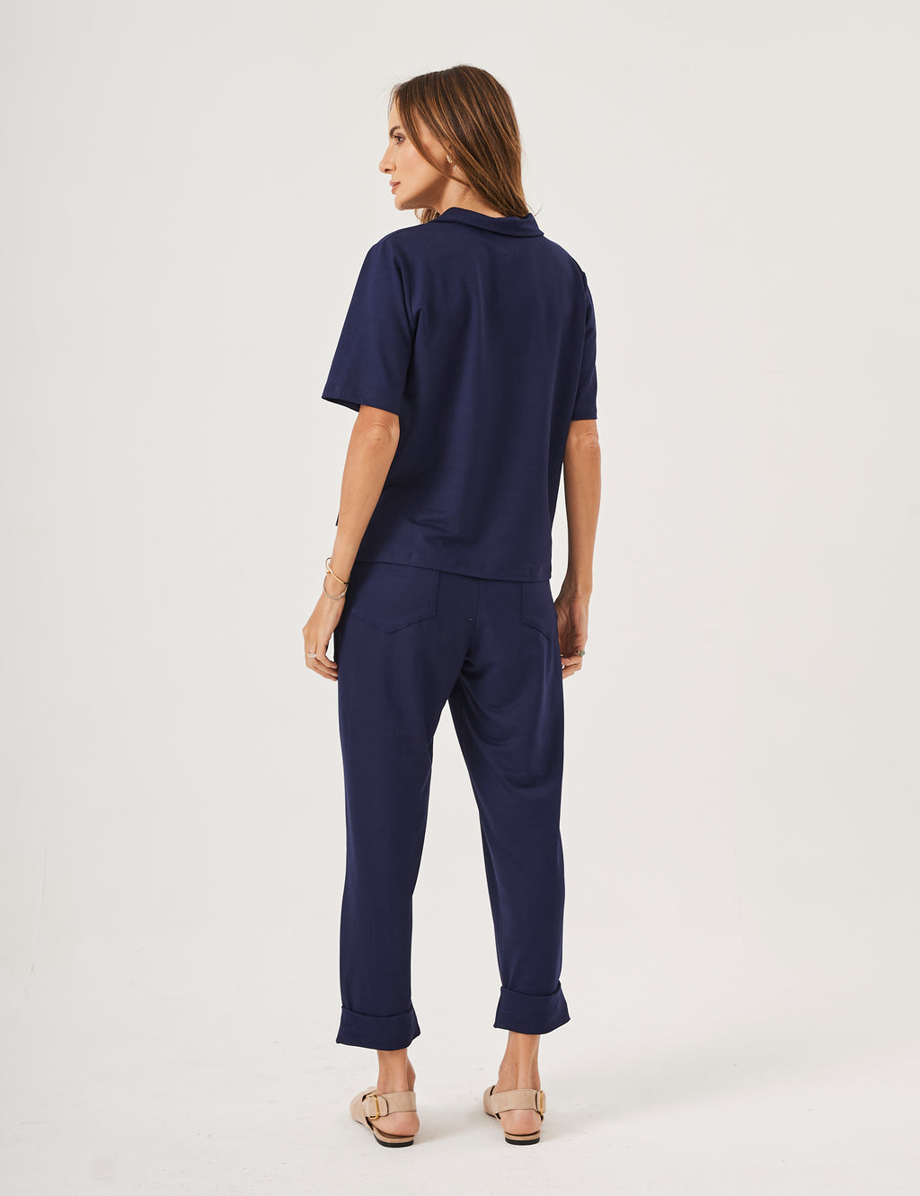 Conjunto Ravenna Azul Marinho