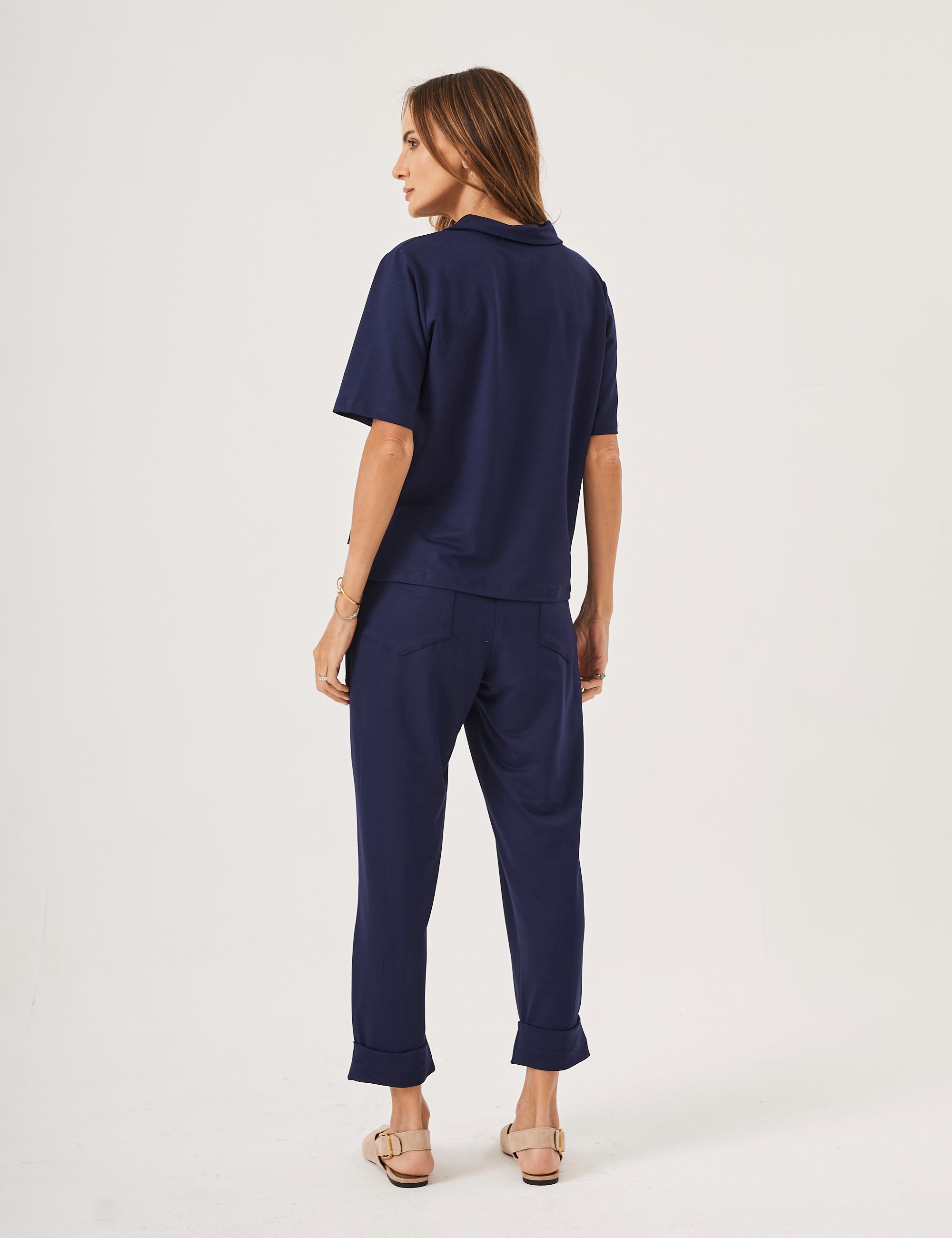 Conjunto Ravenna Azul Marinho