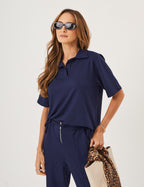 Conjunto Ravenna Azul Marinho