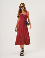 Vestido Antonella Bordô