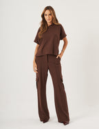 Conjunto Ophelia Marrom