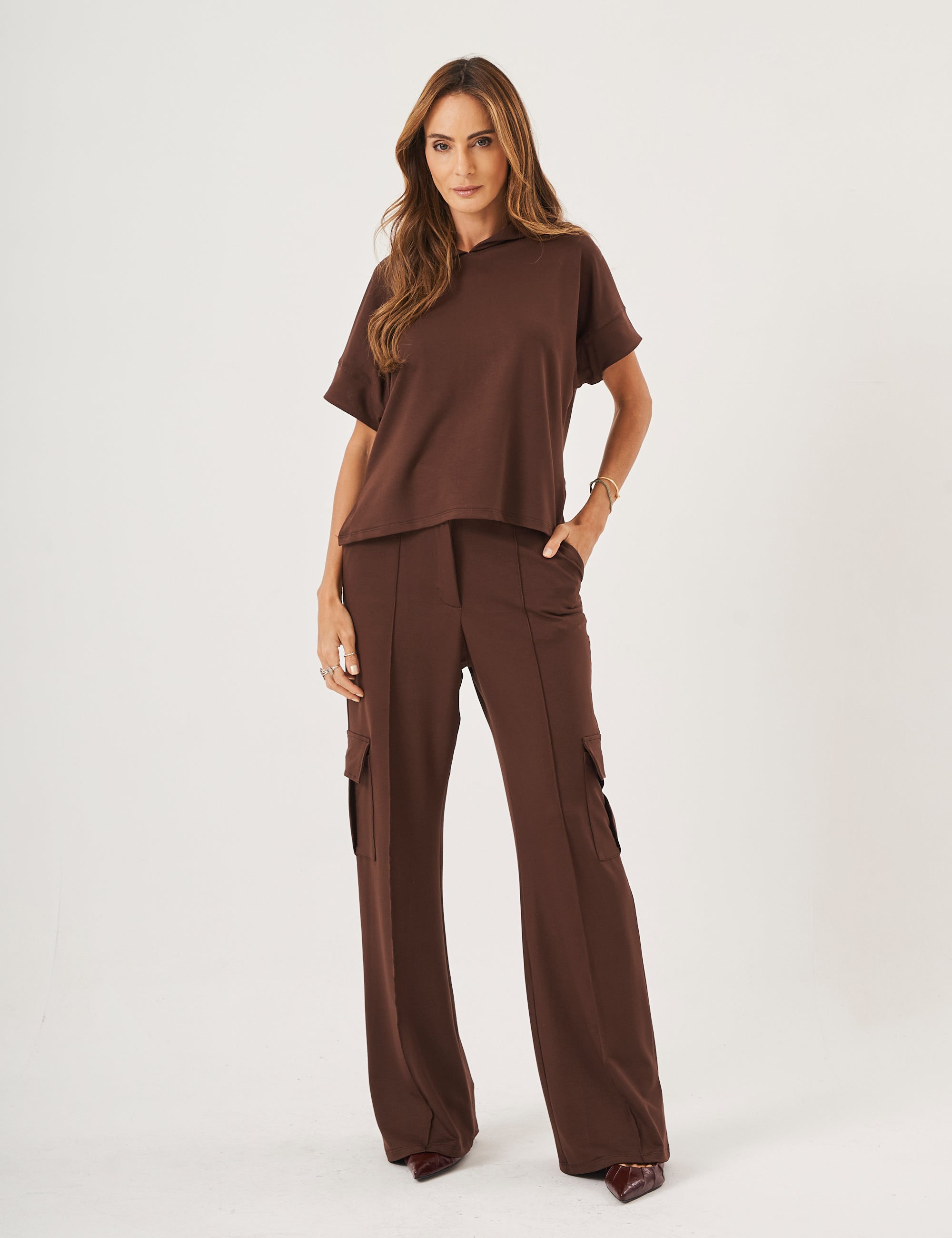 Conjunto Ophelia Marrom