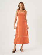 Vestido Antonella Terracota