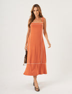 Vestido Antonella Terracota
