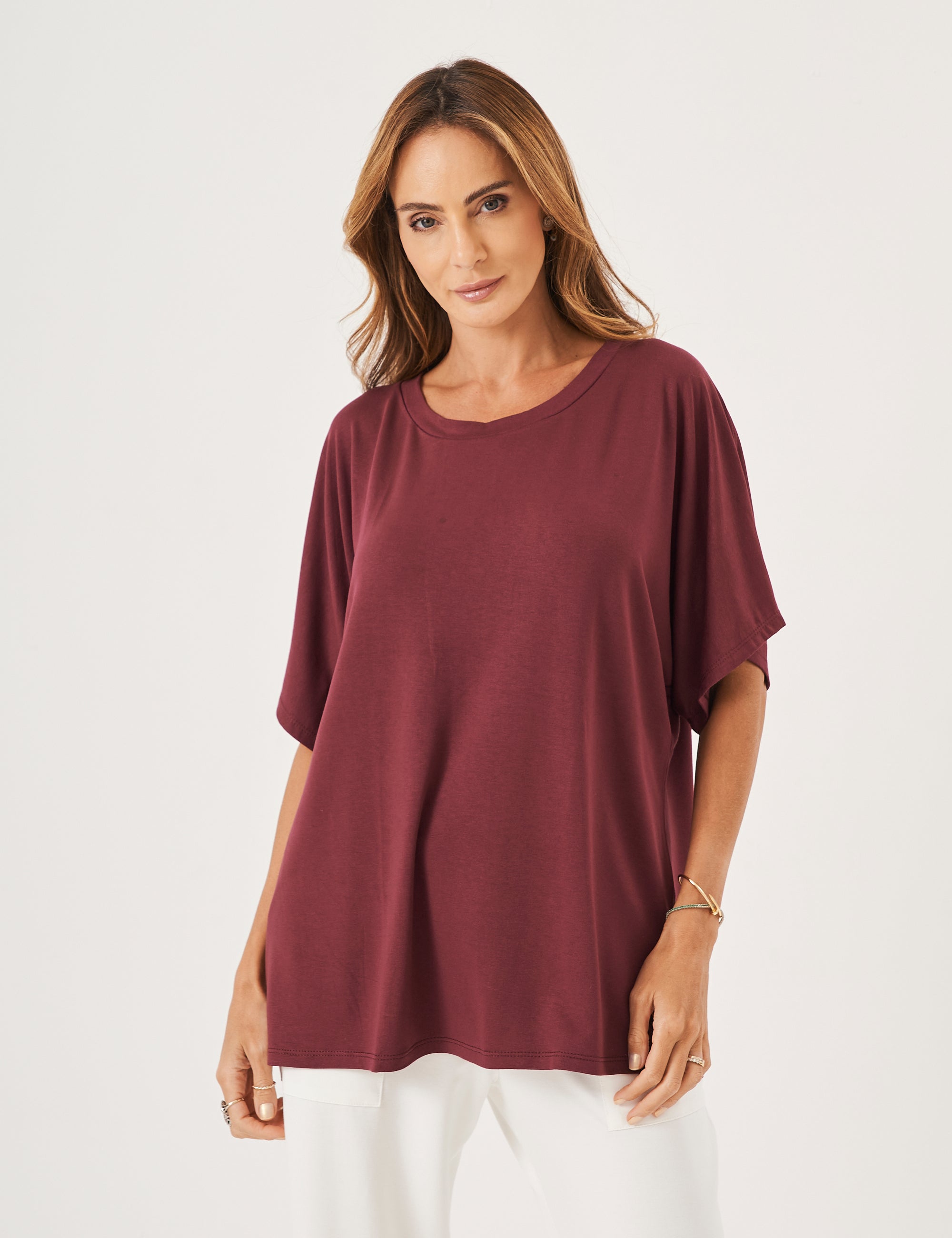 Blusa Elisa Malbec