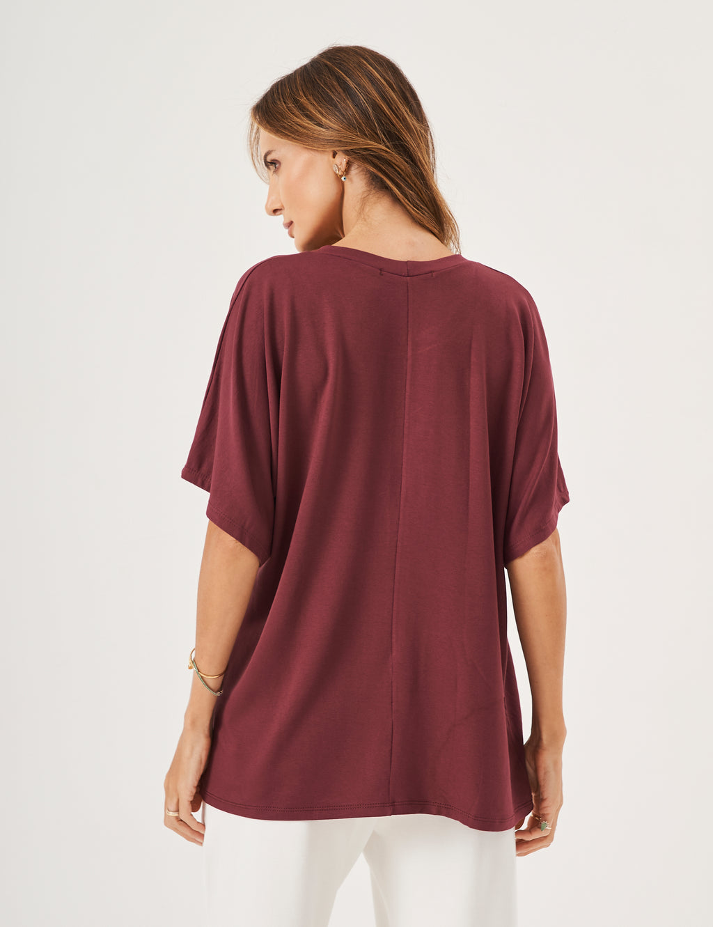 Blusa Elisa Malbec
