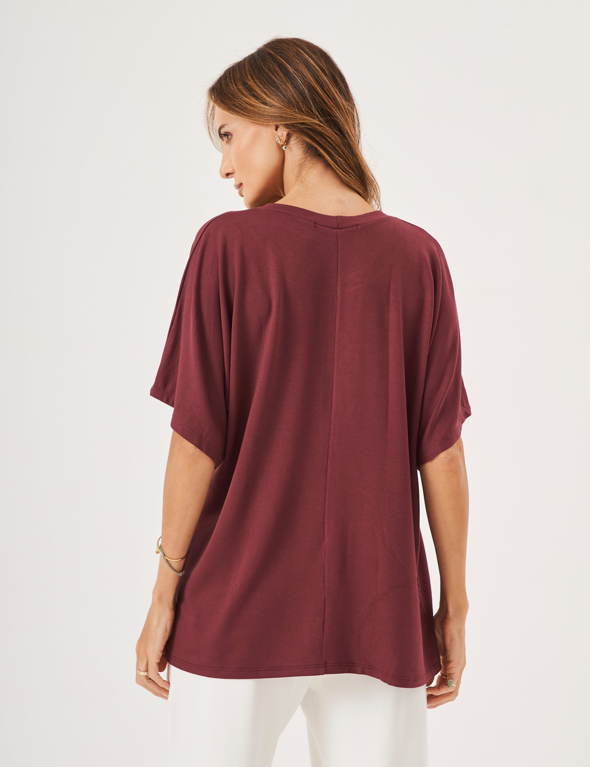 Blusa Elisa Malbec