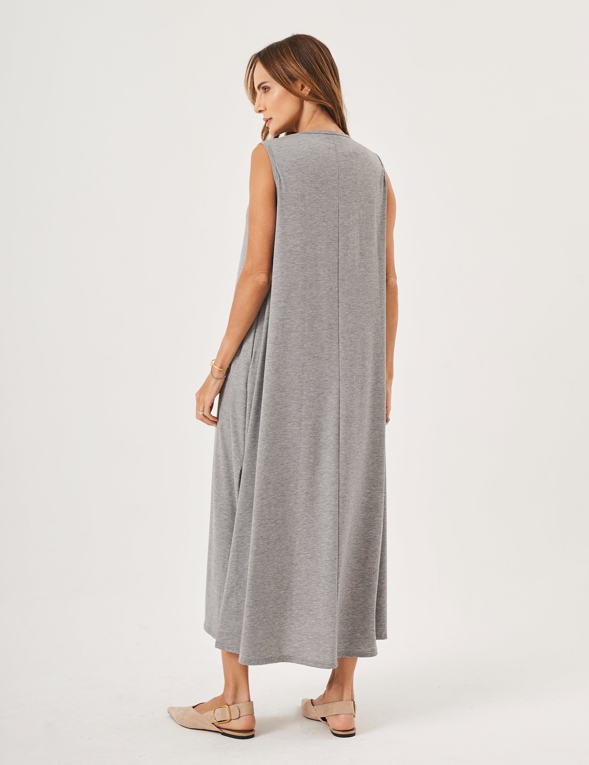Vestido Longo Clara Mescla