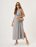 Vestido Longo Clara Mescla