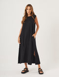 Vestido Longo Clara Preto