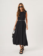 Vestido Longo Clara Preto