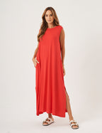 Vestido Longo Clara Vermelho