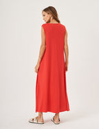 Vestido Longo Clara Vermelho
