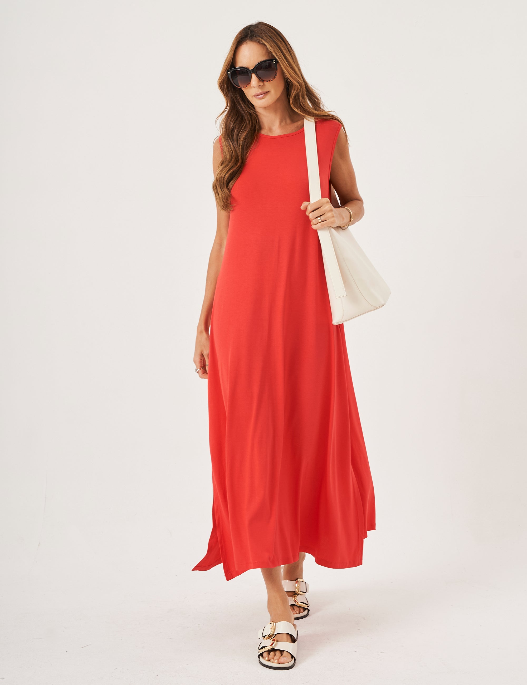 Vestido Longo Clara Vermelho