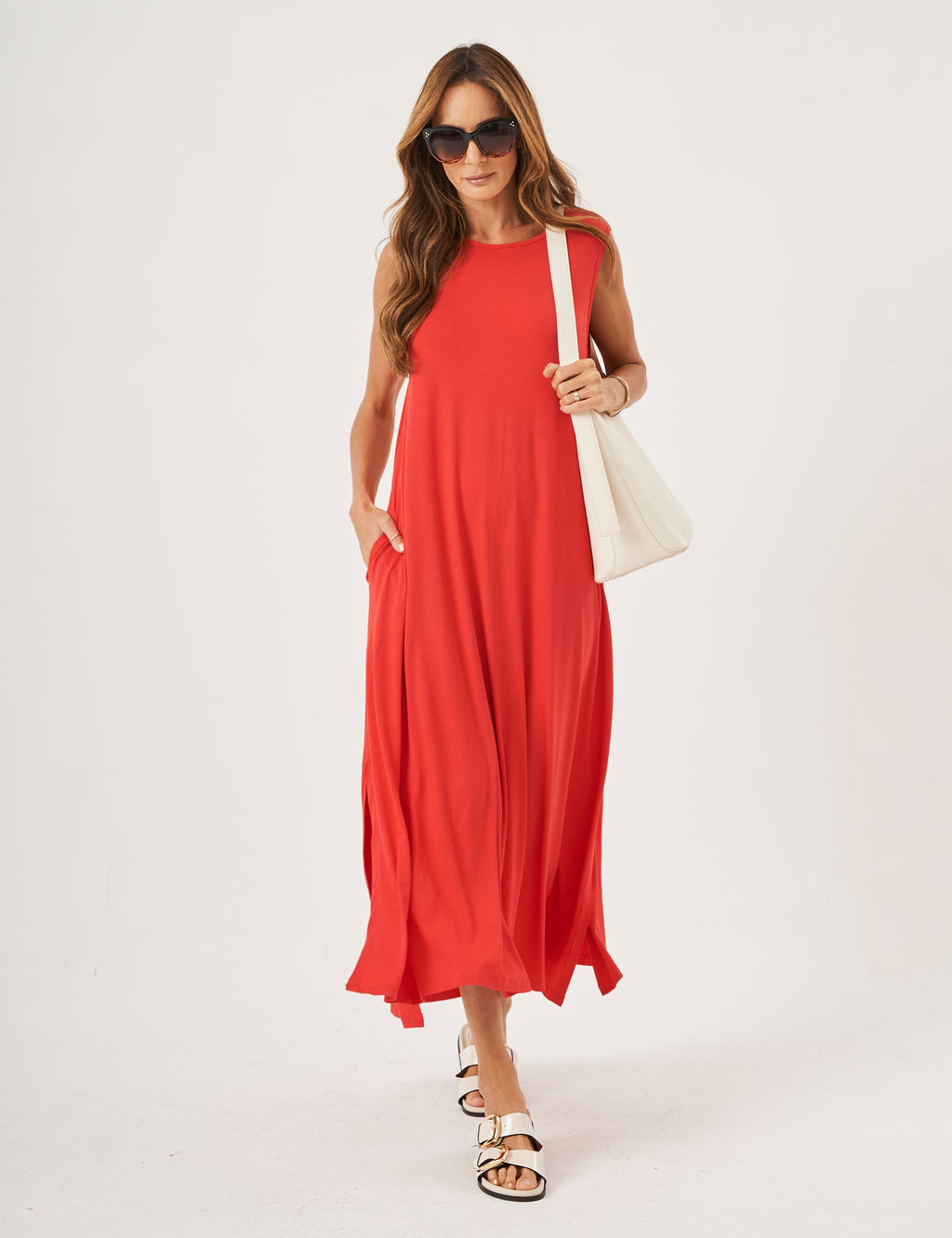 Vestido Longo Clara Vermelho