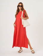 Vestido Longo Clara Vermelho