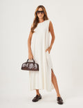 Vestido Longo Clara Off White