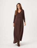 Vestido Emily Marrom