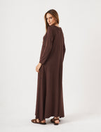 Vestido Emily Marrom