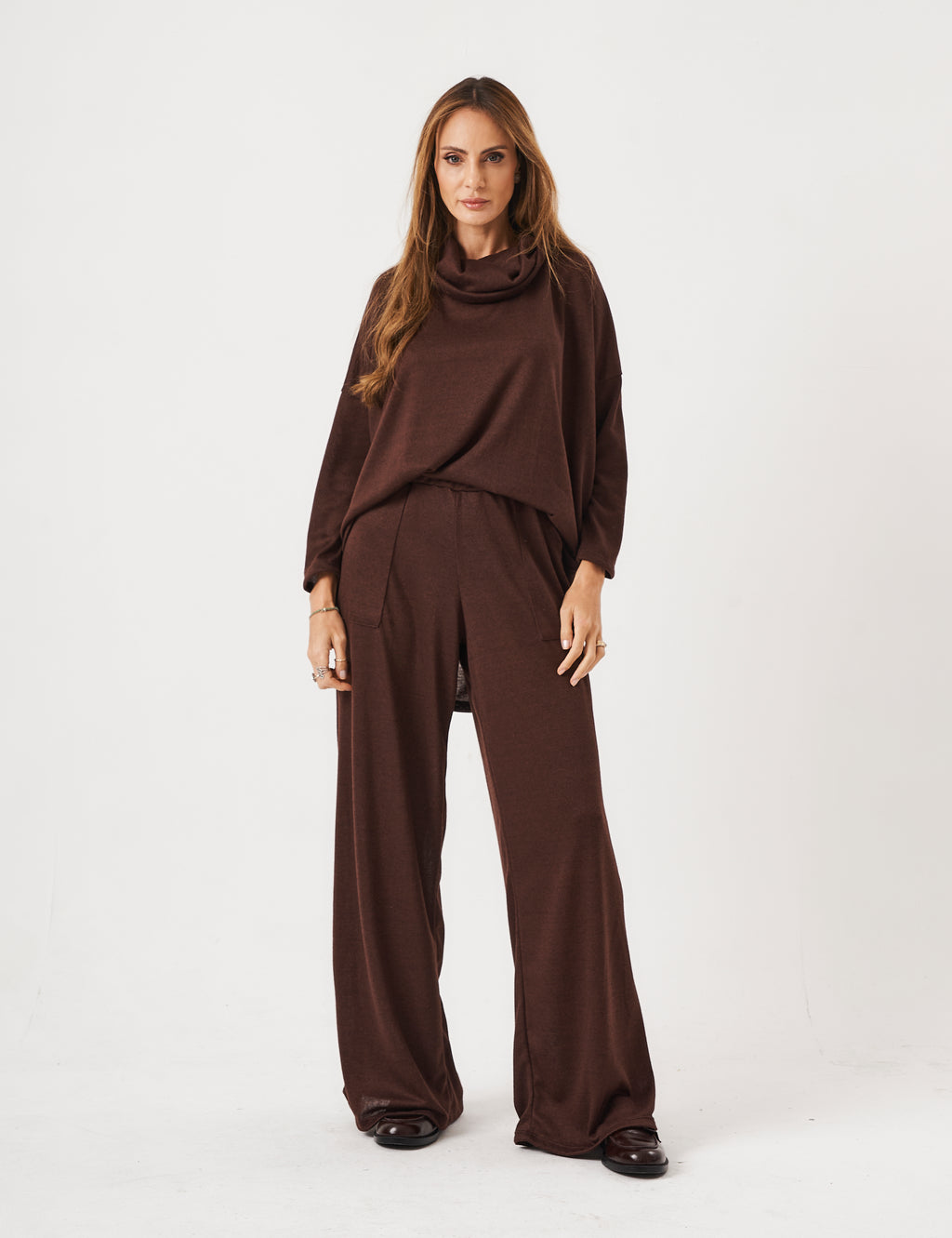 Conjunto Maya Marrom