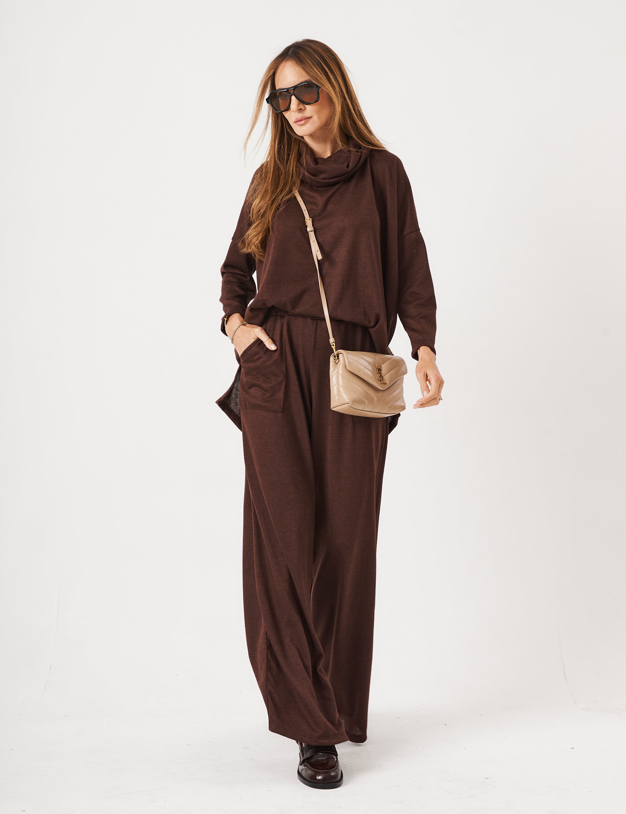 Conjunto Maya Marrom