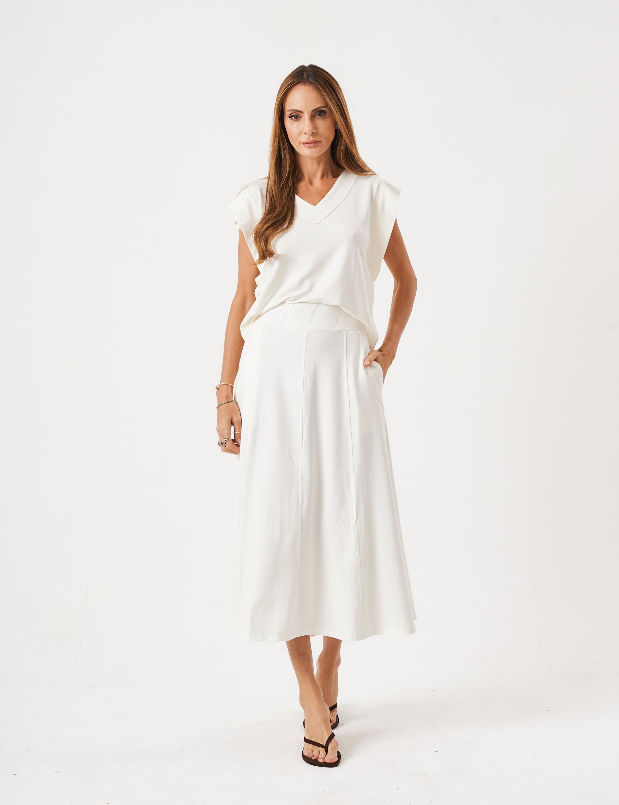 Conjunto Alessia Off White