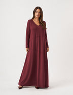 Vestido Emily Malbec
