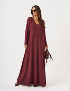 Vestido Emily Malbec