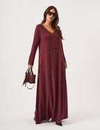 Vestido Emily Malbec