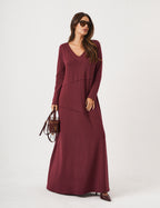 Vestido Emily Malbec